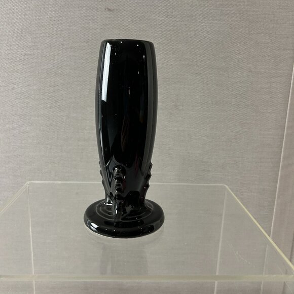 Fiestaware Other - Vintage FIESTAWARE Art Deco Style Black Bud Flower Vase Retired